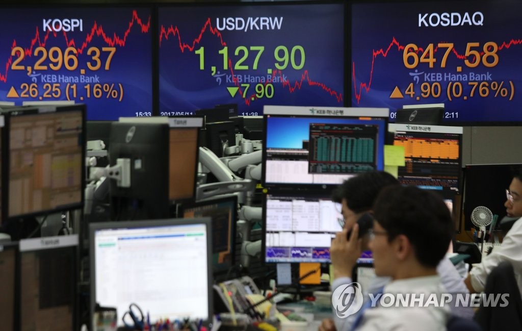 코스피는 사상 최고 코스닥지수는 연중 최고