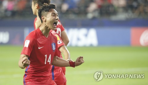 지난해 U-20 월드컵 당시 백승호