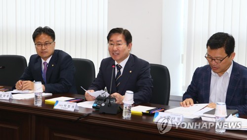 모두발언하는 박범계 분과위원장