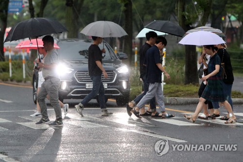 비내리는 광주·전남