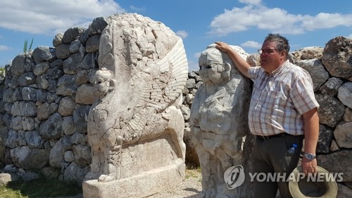 히타이트제국 수도를 지키는 스핑크스