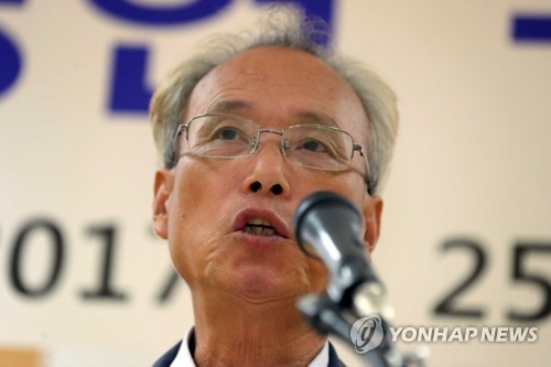 취임사 하는 문성현 노사정위원장