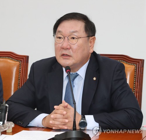 정책조정회의 발언하는 김태년 정책위의장
