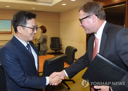 김동연 부총리, S&P 뉴욕 본사 방문