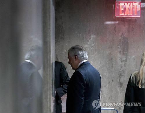 트럼프, '조건없는 대화' 틸러슨 국무장관 경질