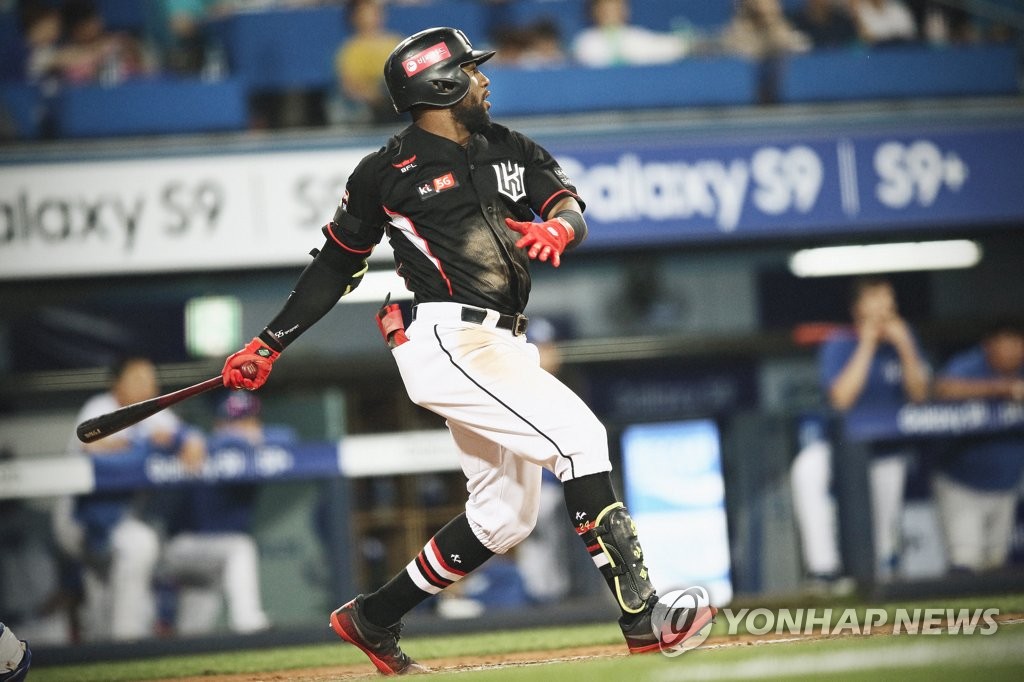 로하스, kt 창단 첫 사이클링 히트