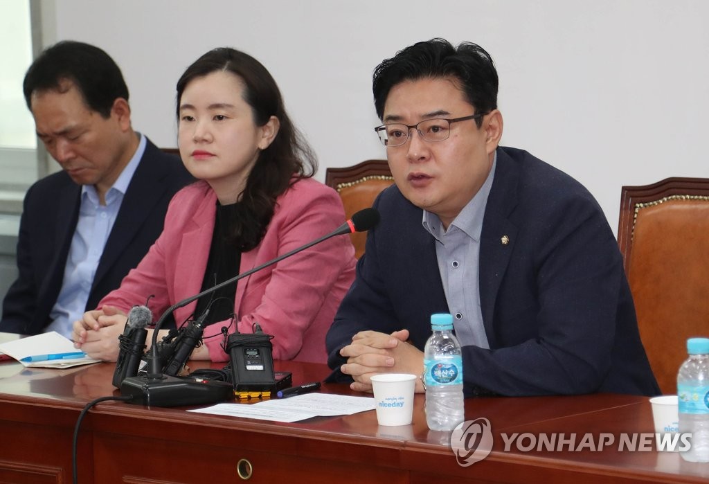 발언하는 김성원 간사