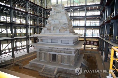 익산 미륵사지 석탑, 20년 수리 후 공개
