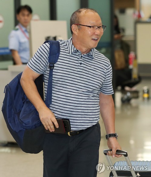 박항서 베트남 감독 귀국