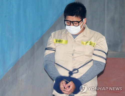 법정 향하는 이영학