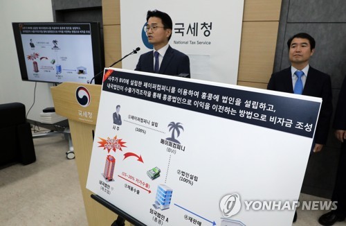 국세청, 국부유출 역외탈세 세무조사 착수