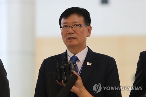 발언하는 서호 청와대 통일정책비서관