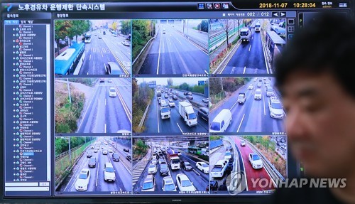 노후경유차 운행, CCTV로 단속한다