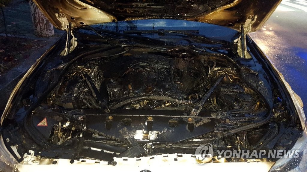 안전 검사받은 BMW서 불