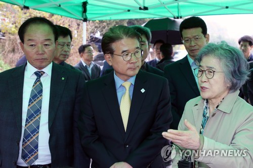 집단민원 현장 찾은 박은정 국민권익위원장
