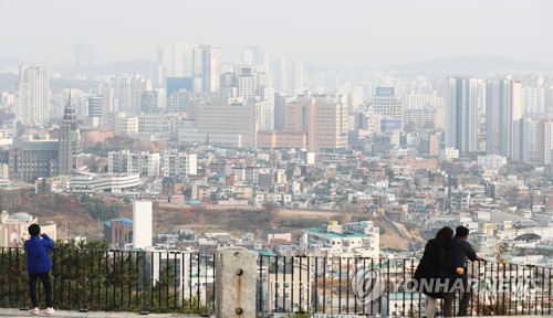 답답한 미세먼지