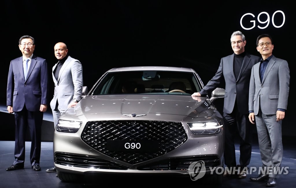 現代自ジェネシス 「G90」発売
