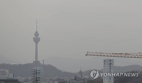 대구·경북에 미세먼지 주의보