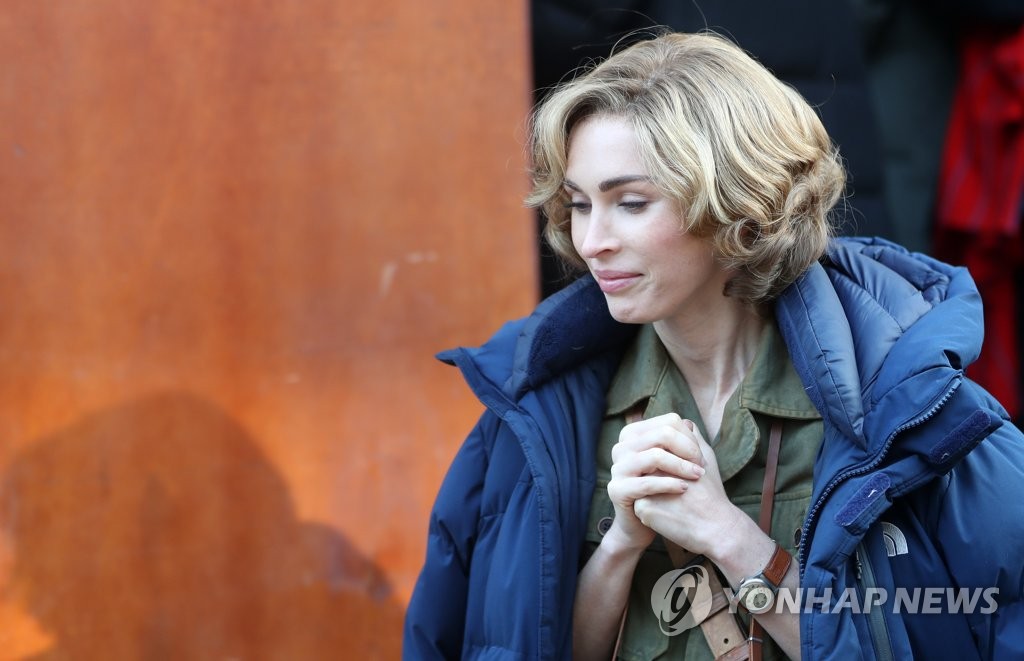 La actriz de Hollywood Megan Fox en Corea del Sur La actriz de Hollywood Megan Fox en Corea del Sur