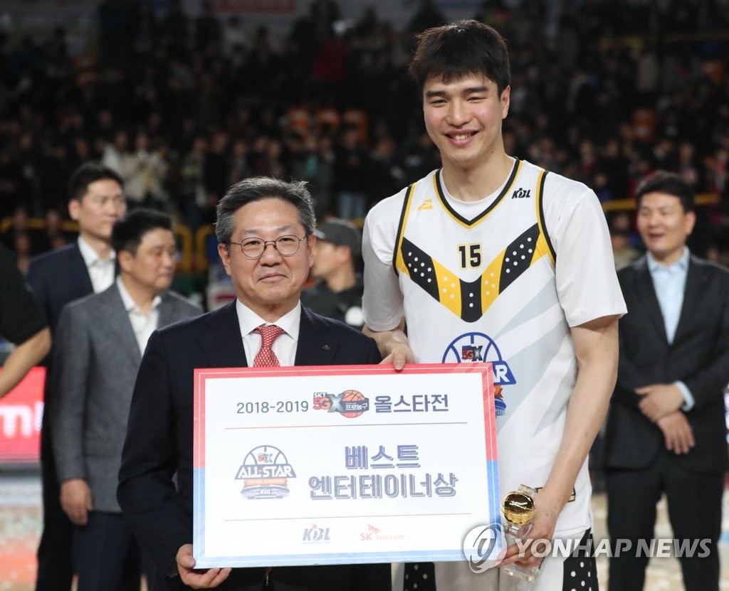 김종규 베스트 엔터테이너상