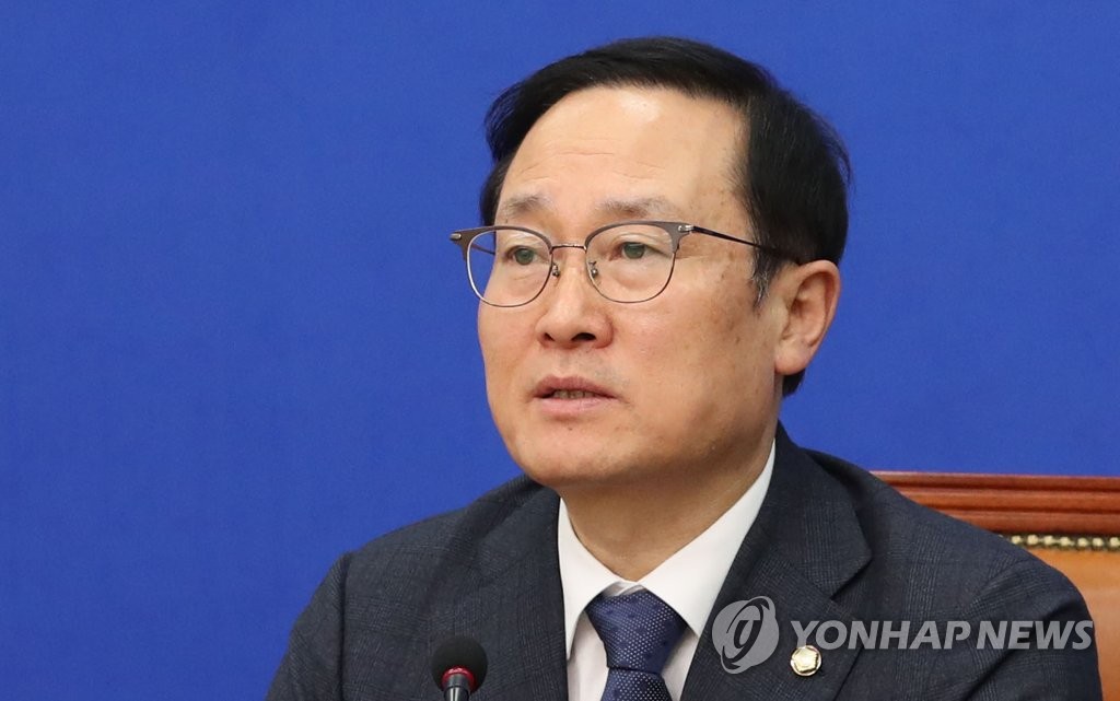 홍영표 "한미방위비분담금 비준동의안 제출되면 조속 처리"