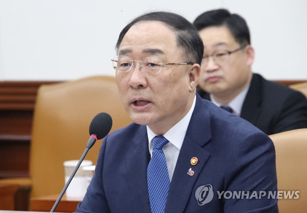 홍남기 경제부총리
