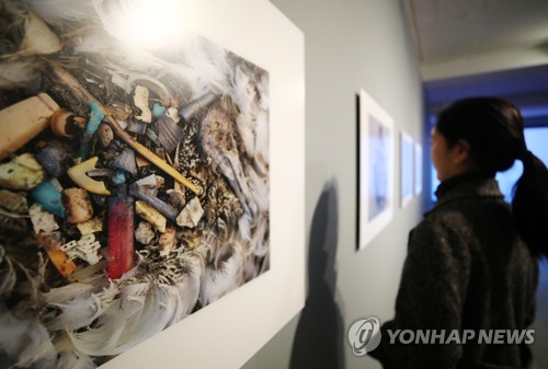 크리스 조던 '쓰레기를 주제로'