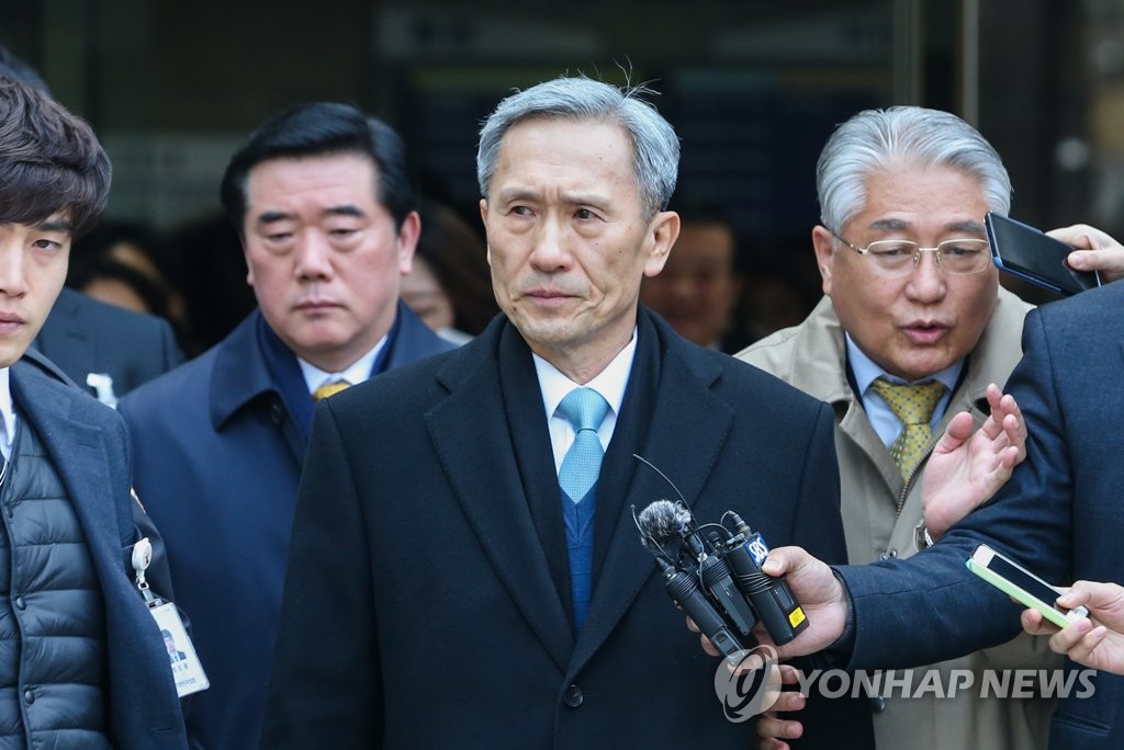 1심 2년 6개월 선고받은 김관진 전 국방부 장관