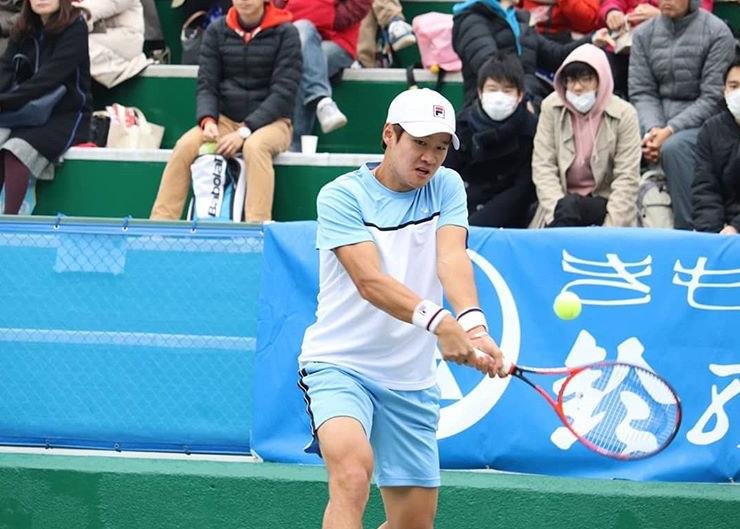 게이오 챌린저 테니스대회 우승 당시 권순우