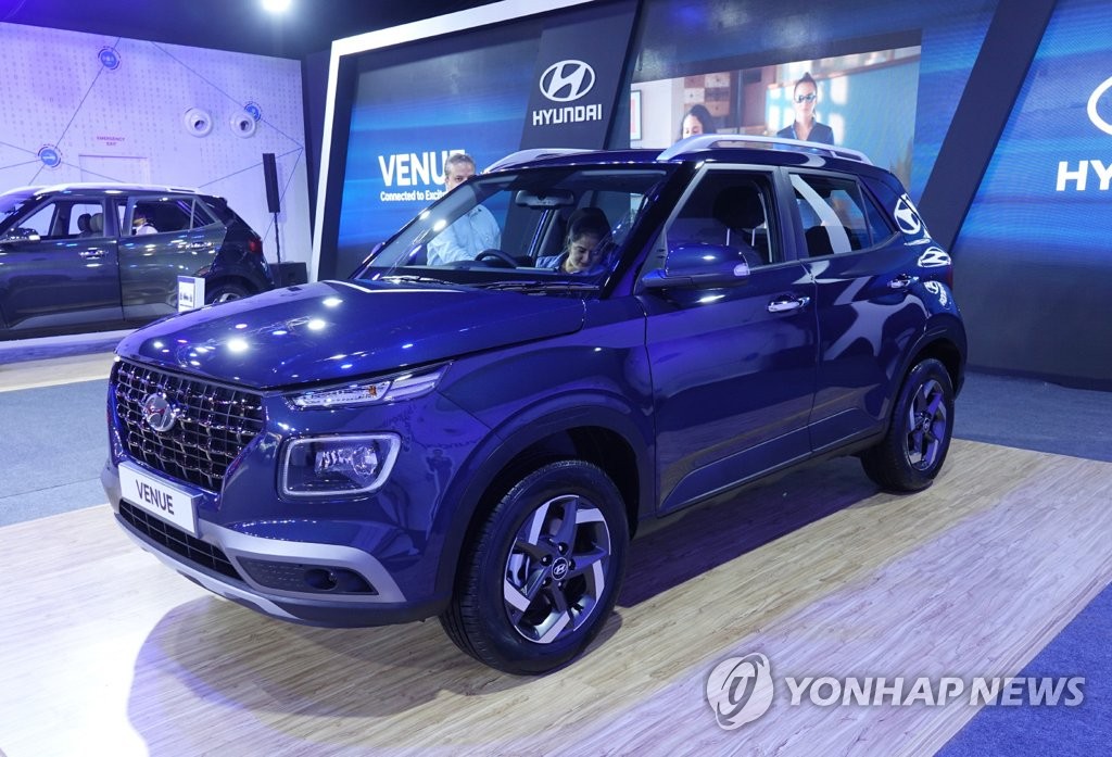 Hyundai desvela su nuevo SUV básico en Nueva Delhi Hyundai desvela su nuevo SUV básico en Nueva Delhi