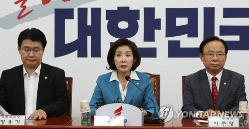 발언하는 나경원
