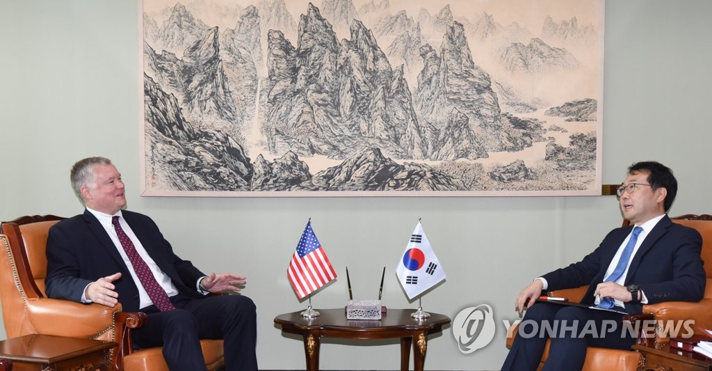 El enviado nuclear estadounidense en Seúl El enviado nuclear estadounidense en Seúl