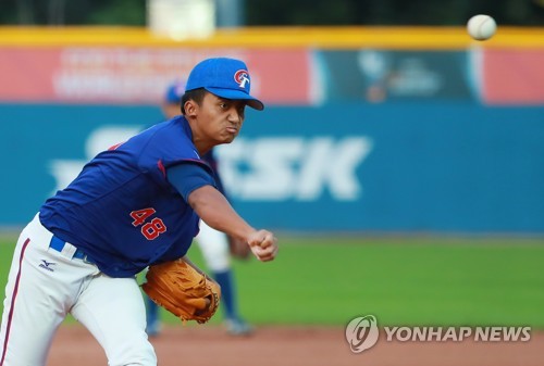 결승 대만 선발 투수 위젠