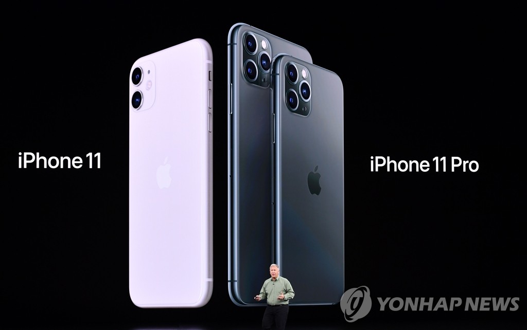 아이폰 11·11프로 공개하는 애플 실러 부사장