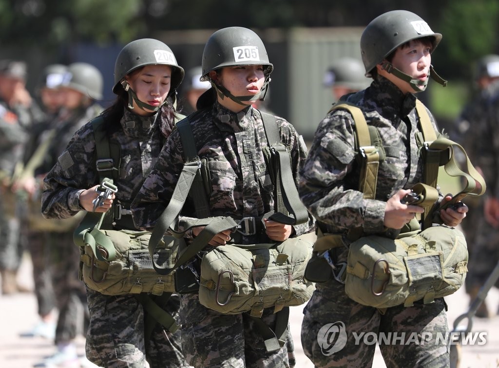 펜싱 국가대표팀, 해병대 훈련 체험