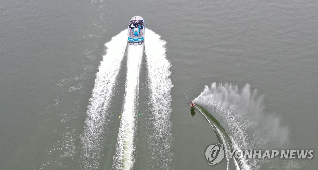 춘천레저대회 수상스키