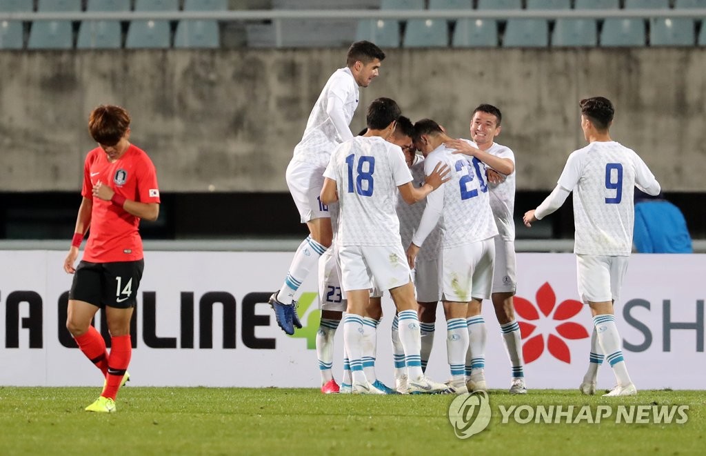 동점 만든 우즈베키스탄