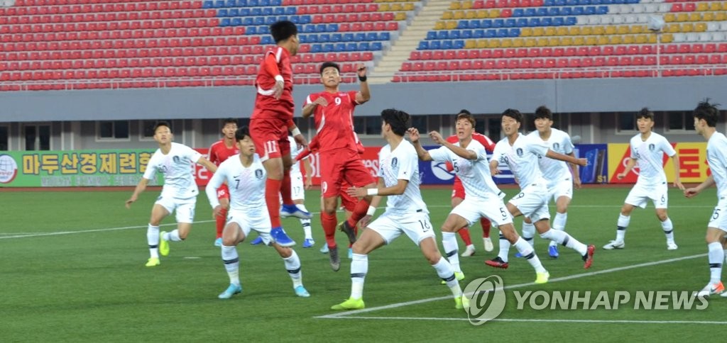 점프하는 북한 박광룡