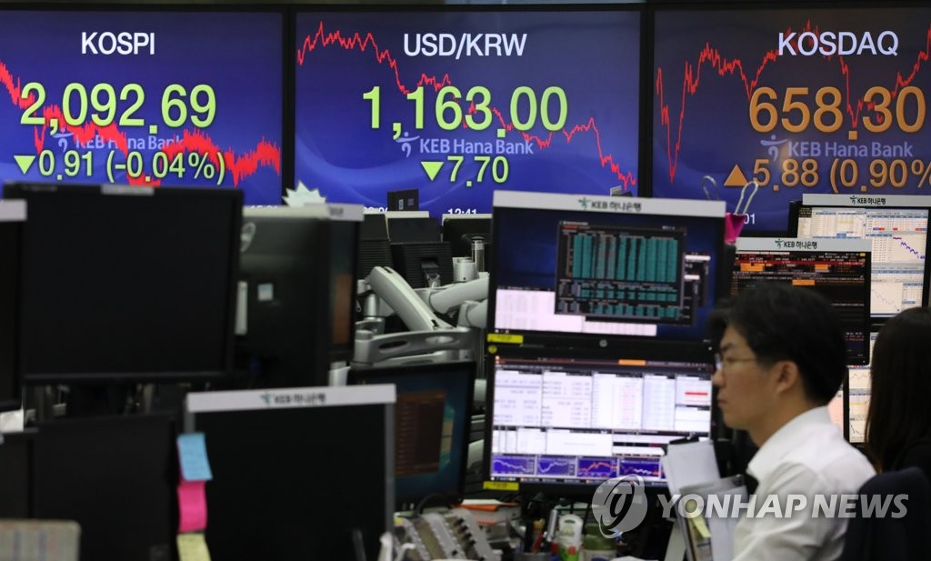 코스피 약보합 마감