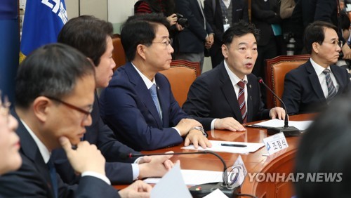 검찰개혁 당정에서 발언하는 김오수 차관