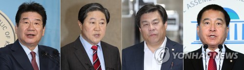 불꽃튀는 한국당 원내대표 경선