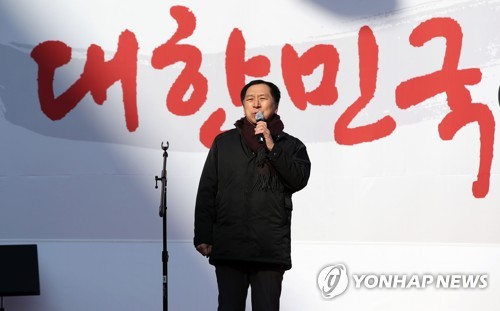 발언하는 김기현 전 울산시장
