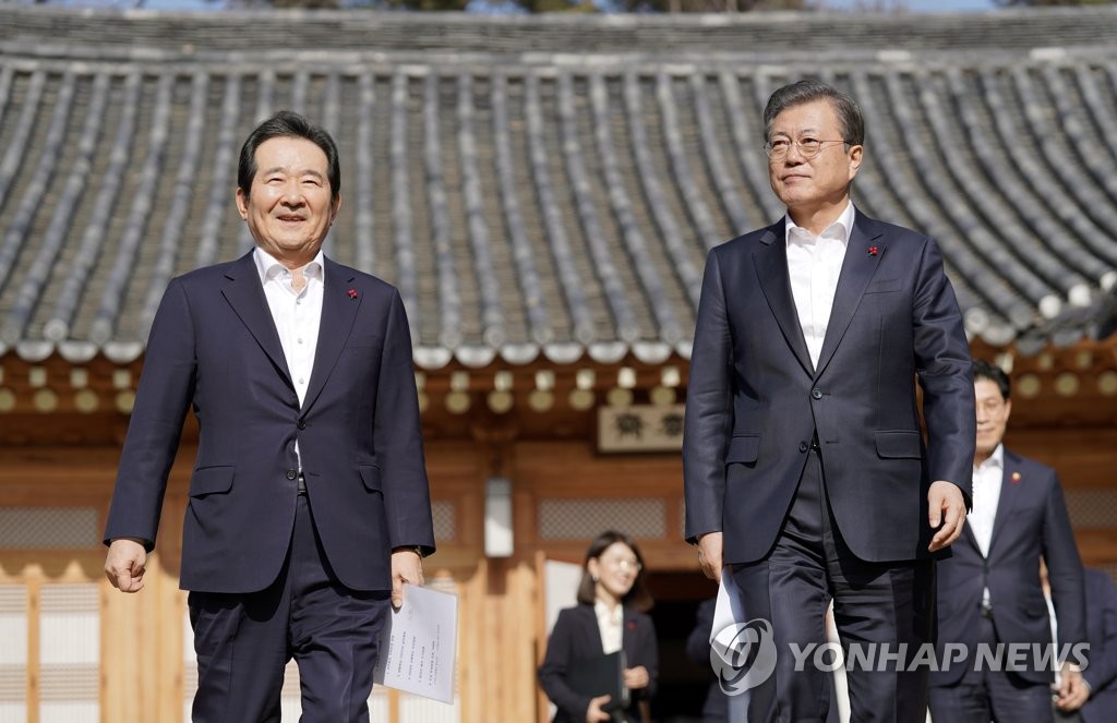 El presidente y el nuevo PM El presidente y el nuevo PM