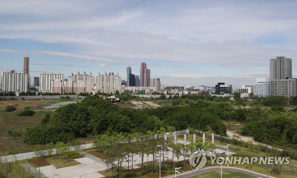 용산 철도정비창 인근 '토지거래허가구역'