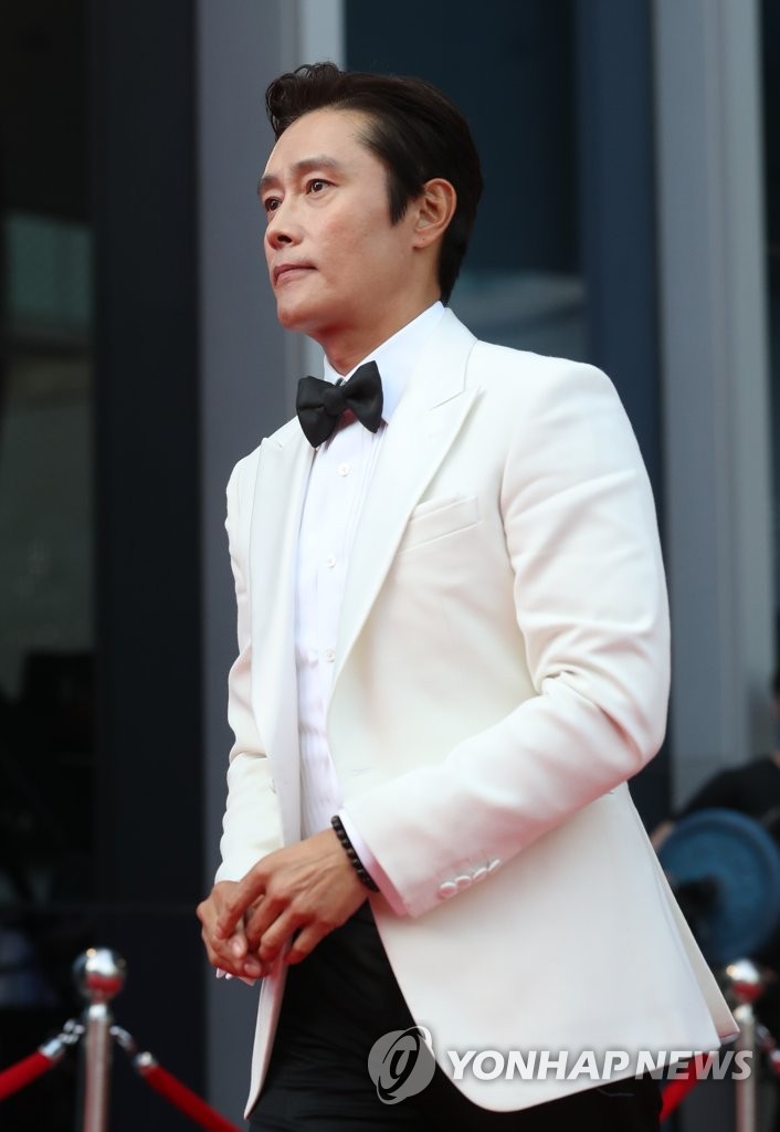 대종상 영화제 참석한 이병헌