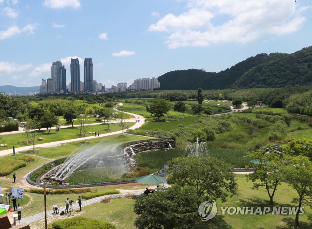 태화강 국가정원 전경