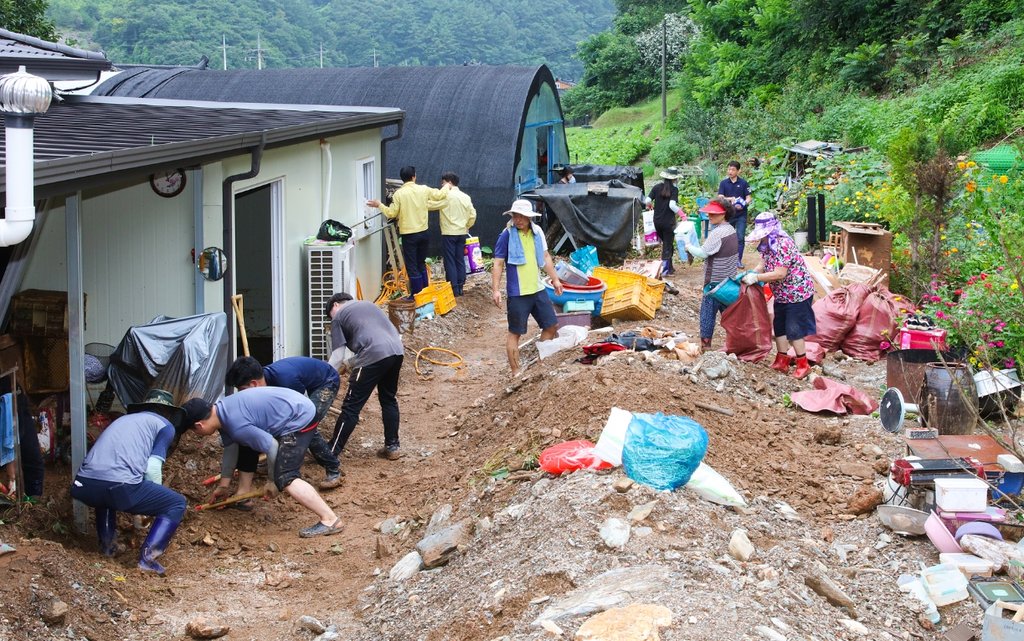단양 폭우 피해 1천576건 접수…"복구 총력"