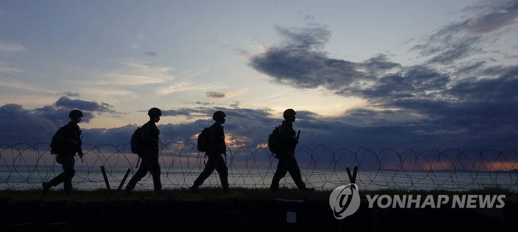 해병대 연평도 철통경계
