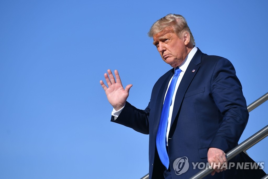 네바다주 표심 공략 나선 트럼프 미 대통령