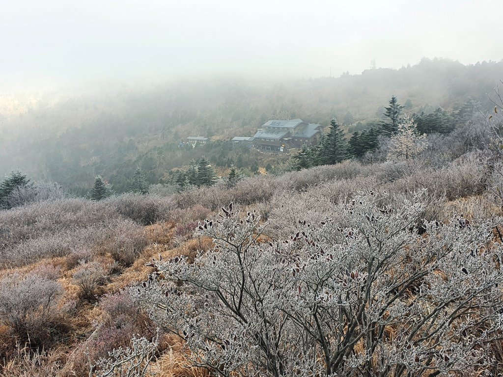 지리산국립공원 상고대